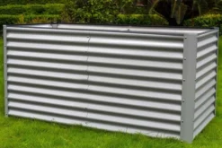 OUTFLEXX Hochbeet, Silber, Zincalume, Pulverbeschichtet, 180 X 90 X 84 Cm 15 OUTFLEXX Hochbeet, Silber, Zincalume, Pulverbeschichtet, 180 X 90 X 84 Cm -Deko Garten Verkauf 3 13724.jpg