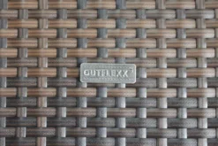 OUTFLEXX 2-Sitzer Ecksofa, Braun Marmoriert, Polyrattan, 145 X 85 X 70 Cm, Wasserfeste Kissenbox, Armlehne Re. -Deko Garten Verkauf 3 15734 4 BOX.jpg
