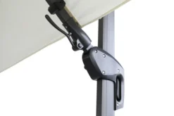 OUTFLEXX Ampelschirm, Creme, Pulverbesch. Aluminium, 300x300 Cm, Inkl. Plattenständer, Twist-Funktion 19 OUTFLEXX Ampelschirm, Creme, Pulverbesch. Aluminium, 300x300 Cm, Inkl. Plattenständer, Twist-Funktion -Deko Garten Verkauf 3 16108.jpg