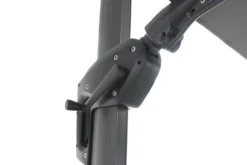 OUTFLEXX Ampelschirm, Anthrazit, Pulverbesch. Aluminium, 300x300 Cm, Inkl. Plattenständer, Twist-Funktion 23 OUTFLEXX Ampelschirm, Anthrazit, Pulverbesch. Aluminium, 300x300 Cm, Inkl. Plattenständer, Twist-Funktion -Deko Garten Verkauf 3 16109.jpg