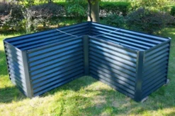 OUTFLEXX Eck-Hochbeet, Anthrazit, Zincalume, 210x210x90x84cm 12 OUTFLEXX Eck-Hochbeet, Anthrazit, Zincalume, 210x210x90x84cm -Deko Garten Verkauf 3 18170.jpg