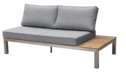 OUTFLEXX 2-Sitzer Sofa, Silber/grau, Edelstahl/FSC-Teakholz/Textil, 168 X 79 X 64 Cm 8 OUTFLEXX 2-Sitzer Sofa, Silber/grau, Edelstahl/FSC-Teakholz/Textil, 168 X 79 X 64 Cm -Deko Garten Verkauf 3 18294.jpg
