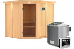 KARIBU Systemsauna Jarin, Fichtenholz 68mm, Eckeinstieg, Ca. 3,4m² -Deko Garten Verkauf 3 18416 24.jpg