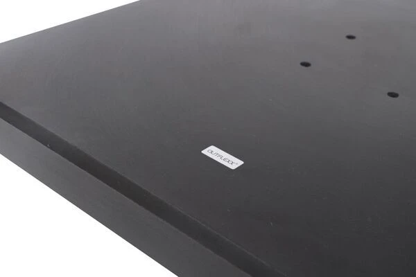 OUTFLEXX Schirmständer, Granit, 80x80x16,5cm, 120kg, Mit Lenkrollen 3 OUTFLEXX Schirmständer, Granit, 80x80x16,5cm, 120kg, Mit Lenkrollen – Bild 3