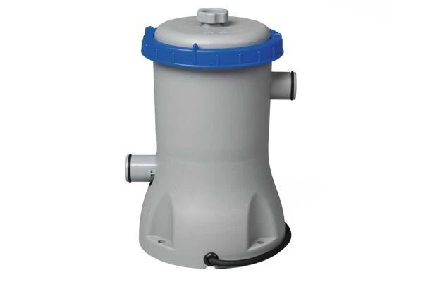 BESTWAY Steel Pro Pool Mit Gestell, Blau, TriTech/Stahl, 400x211x81cm, Mit Filterpumpe 3 BESTWAY Steel Pro Pool Mit Gestell, Blau, TriTech/Stahl, 400x211x81cm, Mit Filterpumpe – Bild 3