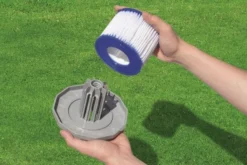 BESTWAY Lay-Z-Spa 2er Set Filterkartuschen Größe VI Für Whirlpools, Weiß, Vlies -Deko Garten Verkauf 3 19191.jpg