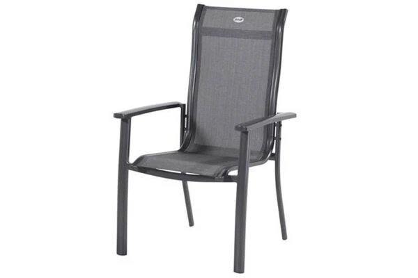 HARTMAN Alice Comfort Sitzgruppe, Xerix, Alu/Textilene, Tisch 180/240x100cm, 6 Stapel-, 2 Multipositionssessel 3 HARTMAN Alice Comfort Sitzgruppe, Xerix, Alu/Textilene, Tisch 180/240x100cm, 6 Stapel-, 2 Multipositionssessel – Bild 3