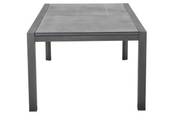 SIENA GARDEN Kingston Ausziehtisch, Matt Graphit, Aluminium/Keramik, 220/340x108x76 Cm 4 SIENA GARDEN Kingston Ausziehtisch, Matt Graphit, Aluminium/Keramik, 220/340x108x76 Cm – Bild 4