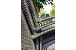 Ploß Rocking Basic Stapelstuhl, Grau/braun-meliert, Polyrattan, 56 X 64 X 92 Cm, Inkl. Polster -Deko Garten Verkauf 3 20148.jpg