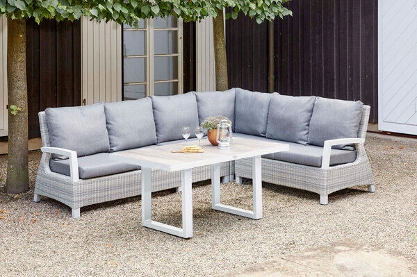 SIENA GARDEN Corido Mittelelement, Ice Grey, Alu / Gardino®-Geflecht, 60x83x88 Cm 3 SIENA GARDEN Corido Mittelelement, Ice Grey, Alu / Gardino®-Geflecht, 60x83x88 Cm – Bild 3