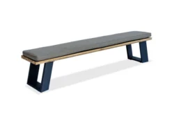 OUTFLEXX Bank, Dark Grey/natur, Alu/recycled FSC®-Teak, 240x100x45cm, Mit Baumkante -Deko Garten Verkauf 3 20317.jpg