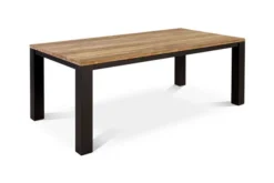 OUTFLEXX Oxford Esstisch, Dark Grey/natur, Alu/recycled FSC®-Teak, 180 X 90 Cm, Rustikal Gebürstet -Deko Garten Verkauf 3 20333.jpg