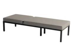 HARTMAN Eva Loungeliege, Flanelle, Sunbrella, 195 X 70 X 45 Cm, Rückenlehne Verstellbar, Hohe Liegefläche 18 HARTMAN Eva Loungeliege, Flanelle, Sunbrella, 195 X 70 X 45 Cm, Rückenlehne Verstellbar, Hohe Liegefläche -Deko Garten Verkauf 3 20467.jpg