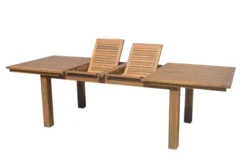 OUTFLEXX Esstisch, Natur, FSC-Akazienholz, 180/220/260x100cm, Oil Finished, Zweifacher Synchronauszug -Deko Garten Verkauf 3 20639.jpg