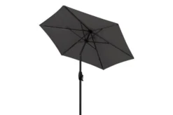 DOPPLER Basic Lift Neo Mittelstockschirm, Anthrazit, Alu/Polyester, Ø180 Cm, Mit Kurbel, Höhenverstellbar -Deko Garten Verkauf 3 22349.jpg