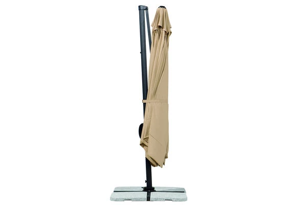 Schneider® SCHNEIDER Rhodos Ampelschirm, Natur, Quadratisch, 300 X 300 Cm 3 Schneider® SCHNEIDER Rhodos Ampelschirm, Natur, Quadratisch, 300 X 300 Cm – Bild 3