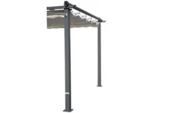 OUTFLEXX Pergola, Anthrazit/creme, Alu/Textil, 300 X 300 X 225 Cm -Deko Garten Verkauf 4 13410.jpg