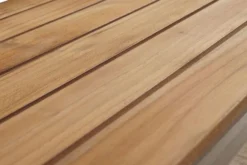 OUTFLEXX Gartenbank, FSC-Teakholz/Edelstahl, 3-Sitzer, 160x55x80cm -Deko Garten Verkauf 4 13536.jpg