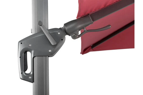 Schneider® SCHNEIDER Rhodos Twist Ampelschirm, Bordeaux, Quadratisch, 300 X 300 Cm 7 Schneider® SCHNEIDER Rhodos Twist Ampelschirm, Bordeaux, Quadratisch, 300 X 300 Cm – Bild 7