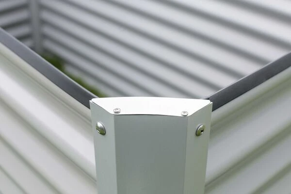 OUTFLEXX Hochbeet, Silber, Zincalume, Pulverbeschichtet, 180 X 90 X 84 Cm 8 OUTFLEXX Hochbeet, Silber, Zincalume, Pulverbeschichtet, 180 X 90 X 84 Cm – Bild 8