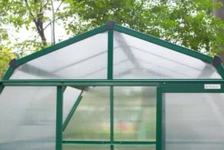 OUTFLEXX Gewächshaus, Grün, Alu/Polycarbonat, 6mm, Inkl. Fundament, Pulverb. 195 X 195 X 205 Cm -Deko Garten Verkauf 4 13751.jpg