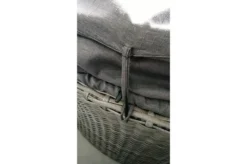 OUTFLEXX Sonneninsel, Grau, Polyrattan, Halbrund, 193 X 104 X 74 Cm, Hocker Drehbar, Dach Klappbar -Deko Garten Verkauf 4 16110.jpg