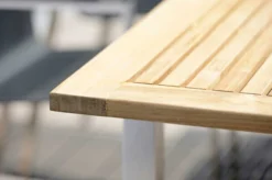 STERN Ausziehtisch, Silber/natur, Edelstahl/FSC-Teakholz, 162/220x90 Cm, Butterfly-Auszug -Deko Garten Verkauf 4 16498.jpg