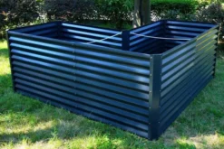 OUTFLEXX Eck-Hochbeet, Anthrazit, Zincalume, 210x210x90x84cm 13 OUTFLEXX Eck-Hochbeet, Anthrazit, Zincalume, 210x210x90x84cm -Deko Garten Verkauf 4 18170.jpg