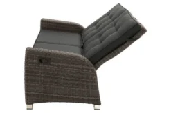 Ploß Rocking Comfort Dining / Lounge 2-Sitzer Sofa, Grau/braun-meliert, Polyrattan, 148x85x112 Cm, Verstellbar -Deko Garten Verkauf 4 18206.jpg