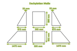 OUTFLEXX Ersatzdach Für Pavillon, Transparent, Polycarbonatplatten, 3x3,6m -Deko Garten Verkauf 4 18403 1.jpg