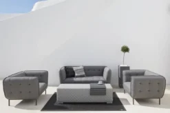 OUTFLEXX Cozy 2-Sitzer Sofa, Flanelle, Alu/Sunbrella, 181 X 87 X 76 Cm -Deko Garten Verkauf 4 18532.jpg