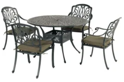 HARTMAN Amalfi Tisch, Dunkelgrün, Alu-Guss, Ø120cm -Deko Garten Verkauf 4 20137.jpg