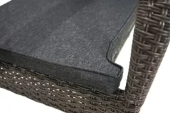 Ploß Rocking Basic Stapelstuhl, Grau/braun-meliert, Polyrattan, 56 X 64 X 92 Cm, Inkl. Polster -Deko Garten Verkauf 4 20148.jpg