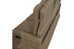 Ploß Rabida Comfort Dining / Lounge 3-Sitzer Sofa, Champagner-meliert, Polyrattan, 210x85x112 Cm, Verstellbar -Deko Garten Verkauf 4 20164.jpg