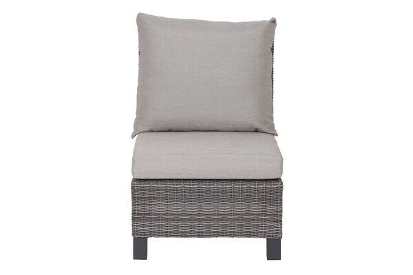 SIENA GARDEN Corido Mittelelement, Charcoal, Alu / Gardino®-Geflecht, 60x83x88 Cm 4 SIENA GARDEN Corido Mittelelement, Charcoal, Alu / Gardino®-Geflecht, 60x83x88 Cm – Bild 4