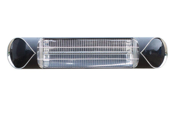 OUTTECH Star Heizstrahler, Schwarz, Alu, 88 X 13 X 9 Cm, Staub - Und Wassergeschützt, Fernbedienung Mit 4 Stufen 4 OUTTECH Star Heizstrahler, Schwarz, Alu, 88 X 13 X 9 Cm, Staub - Und Wassergeschützt, Fernbedienung Mit 4 Stufen – Bild 4