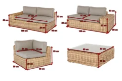 OUTFLEXX Premium Abdeckhaubenset Für Lounge, Z.B. 18853/ 20790/ 20907, 4,tlg., Wasserbeständig, Schwarz -Deko Garten Verkauf 4 21615.jpg
