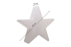 8-Seasons Shining Star Mini Dekoleuchte, Weiß, Polyethylen, Ø40x10x37cm, Mit Standard-E27-Fassung -Deko Garten Verkauf 5 10680 1.jpg