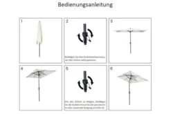 Schneider® SCHNEIDER Tunis Mittelstockschirm, Anthrazit, Rechteckig, 270 X 150 Cm -Deko Garten Verkauf 5 12048 1.jpg