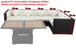 OUTFLEXX Premium Abdeckhauben Set Für Lounge TheBox-A/-D: 1304/ 1714/ 7175/ 16064, Schwarz, Wasserbeständig 9 OUTFLEXX Premium Abdeckhauben Set Für Lounge TheBox-A/-D: 1304/ 1714/ 7175/ 16064, Schwarz, Wasserbeständig -Deko Garten Verkauf 5 13651.jpg