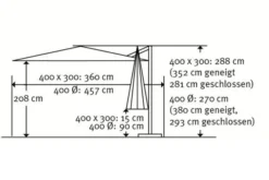 Schneider® SCHNEIDER Rhodos Grande Ampelschirm, Anthrazit, Rechteckig, 400 X 300 Cm -Deko Garten Verkauf 5 16607.jpg