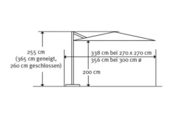 Schneider® SCHNEIDER Rhodos Eco Twist Ampelschirm, Anthrazit, Quadratisch, 270 X 270 Cm -Deko Garten Verkauf 5 16619.jpg