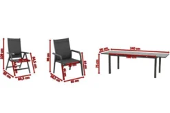 KETTLER Basic Plus Sitzgruppe, Anthrazit/anthrazit, Alu/Textilene, 180/240x90cm, 4 Stapel-, 2 Multipositionssessel -Deko Garten Verkauf 5 17231.jpg