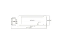 BESTWAY Lay-Z-Spa Paris AirJet Whirlpool, Weiß, Vinyl/Kunstleder, Ø196x66cm -Deko Garten Verkauf 5 19182.jpg