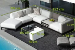 OUTFLEXX Jewel Loungeset, Marble, Alu/Sunbrella, 5-6 Pers., Eingebauter Tisch Mit Keramikplatte -Deko Garten Verkauf 5 20808.jpg