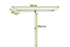 DOPPLER Active Balkonblende, Natur, Alu/Polyester, 180x130 Cm, Höhenverstellbar, Drehbar 14 DOPPLER Active Balkonblende, Natur, Alu/Polyester, 180x130 Cm, Höhenverstellbar, Drehbar -Deko Garten Verkauf 5 20867.jpg