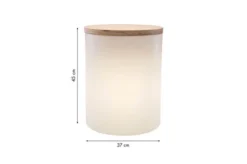 8-SEASONS Shining Drum Dekoleuchte, Weiß, Polyethylen, Outdoor -Deko Garten Verkauf 5 20888 2.jpg