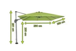 DOPPLER Active II Pendelschirm, Fresh Green, Alu/Polyester, 350x260 Cm, Mit Kurbel -Deko Garten Verkauf 5 20913.jpg