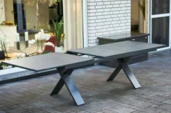 HARTMAN Sondermodell Xanadu / Aruba Set, Xerix/anthrazit, Alu/Glaskeramik, 10 Stapelsessel, 220/280x100cm -Deko Garten Verkauf 5 21128.jpg