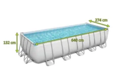BESTWAY Power Steel Pool Komplett-Set, Grau, TriTech, 640x274x132cm, Mit Sandfilter, Leiter, Abdeckplane 12 BESTWAY Power Steel Pool Komplett-Set, Grau, TriTech, 640x274x132cm, Mit Sandfilter, Leiter, Abdeckplane -Deko Garten Verkauf 5 21936.jpg